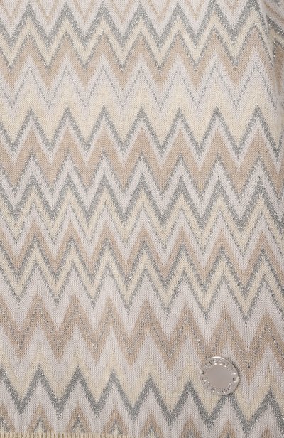 Шерстяной пуловер MISSONI светло-бежевого цвета по цене 44850 руб., арт. MZ9A50/W0028_001, фото 3 Шерстяной пуловер MISSONI, арт. MZ9A50/W0028_001, фото 3