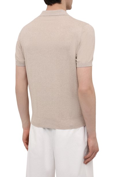 Хлопковое поло BRUNELLO CUCINELLI, арт. M29800145, фото 4