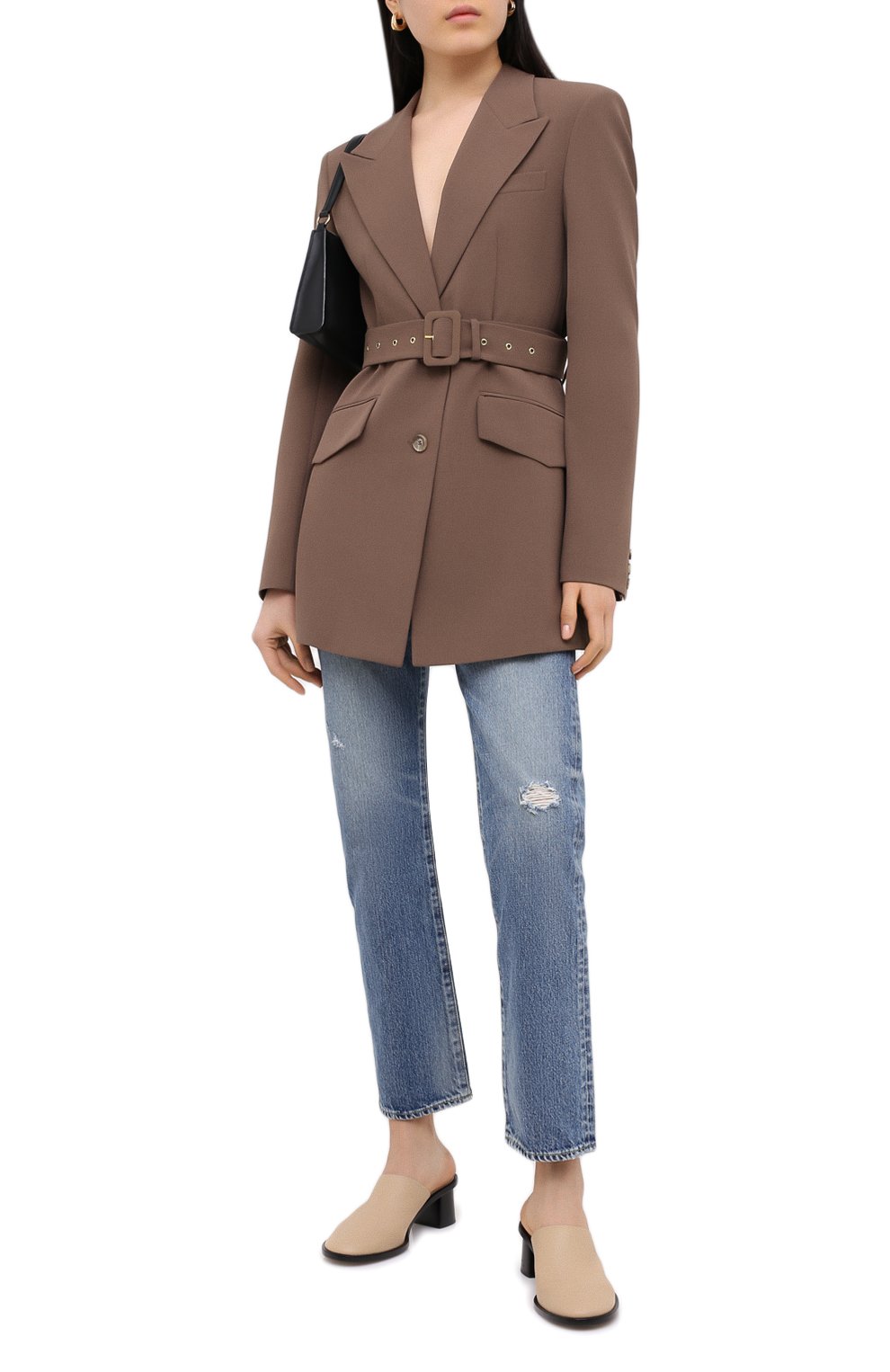 Джинсы MOUSSY голубого цвета по цене 36700 руб., арт. 025DSC11-2250, фото 2 Джинсы MOUSSY, арт. 025DSC11-2250, фото 2