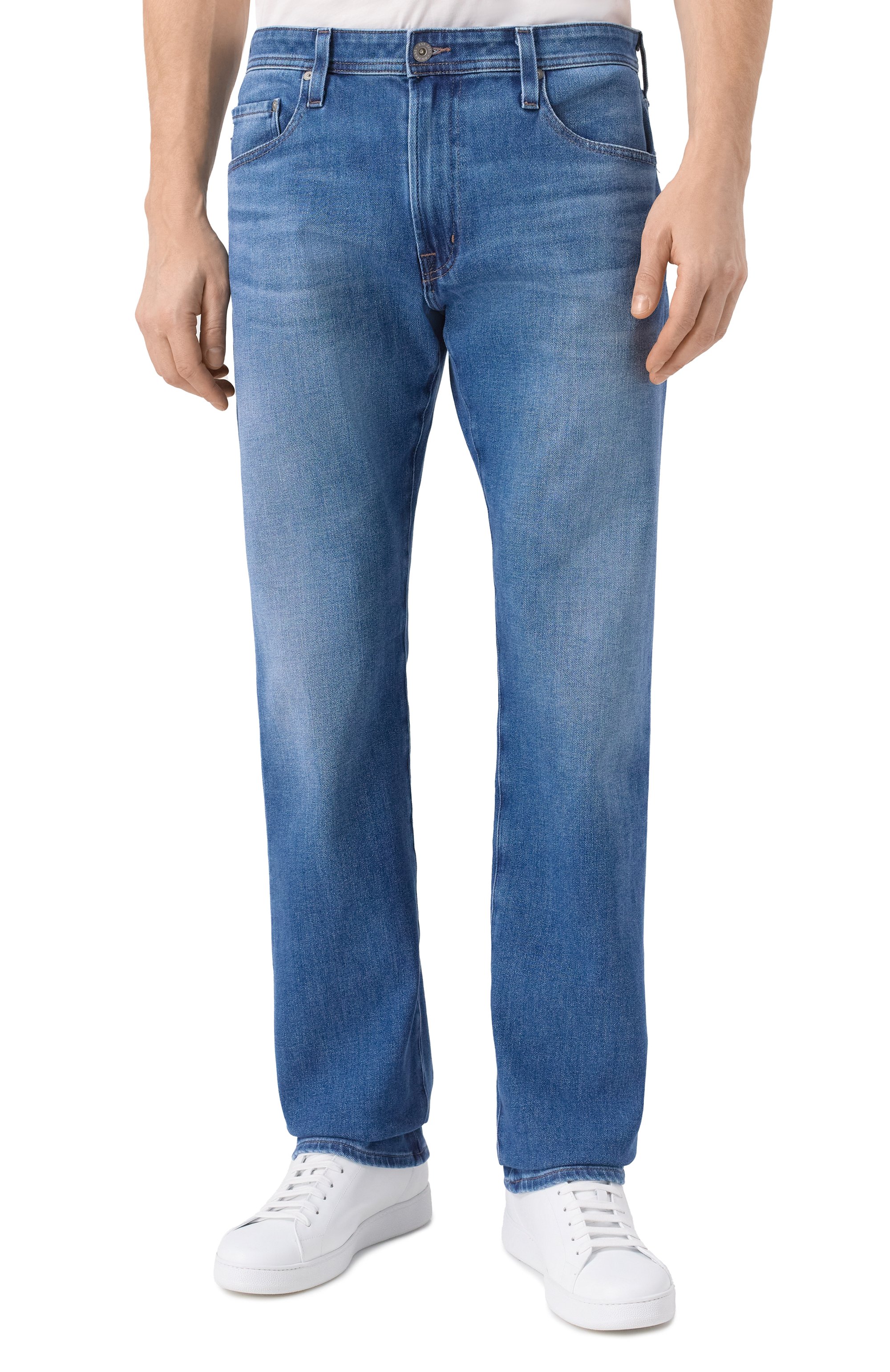 Джинсы protégé AG ADRIANO GOLDSCHMIED синего цвета по цене 35000 руб., арт. 1049THI, фото 3 Джинсы protégé AG ADRIANO GOLDSCHMIED, арт. 1049THI, фото 3