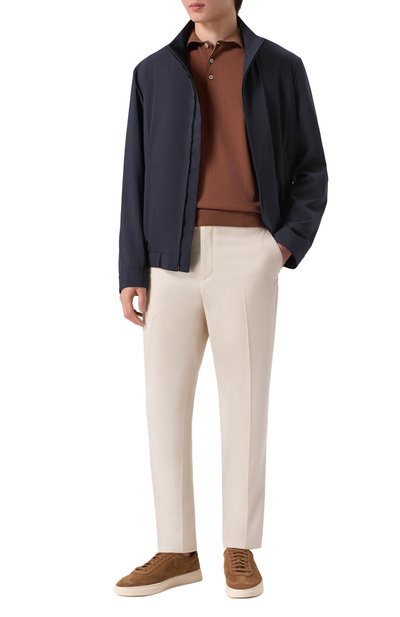 Брюки из лиоцелла и хлопка BOSS, арт. 50555842, фото 2