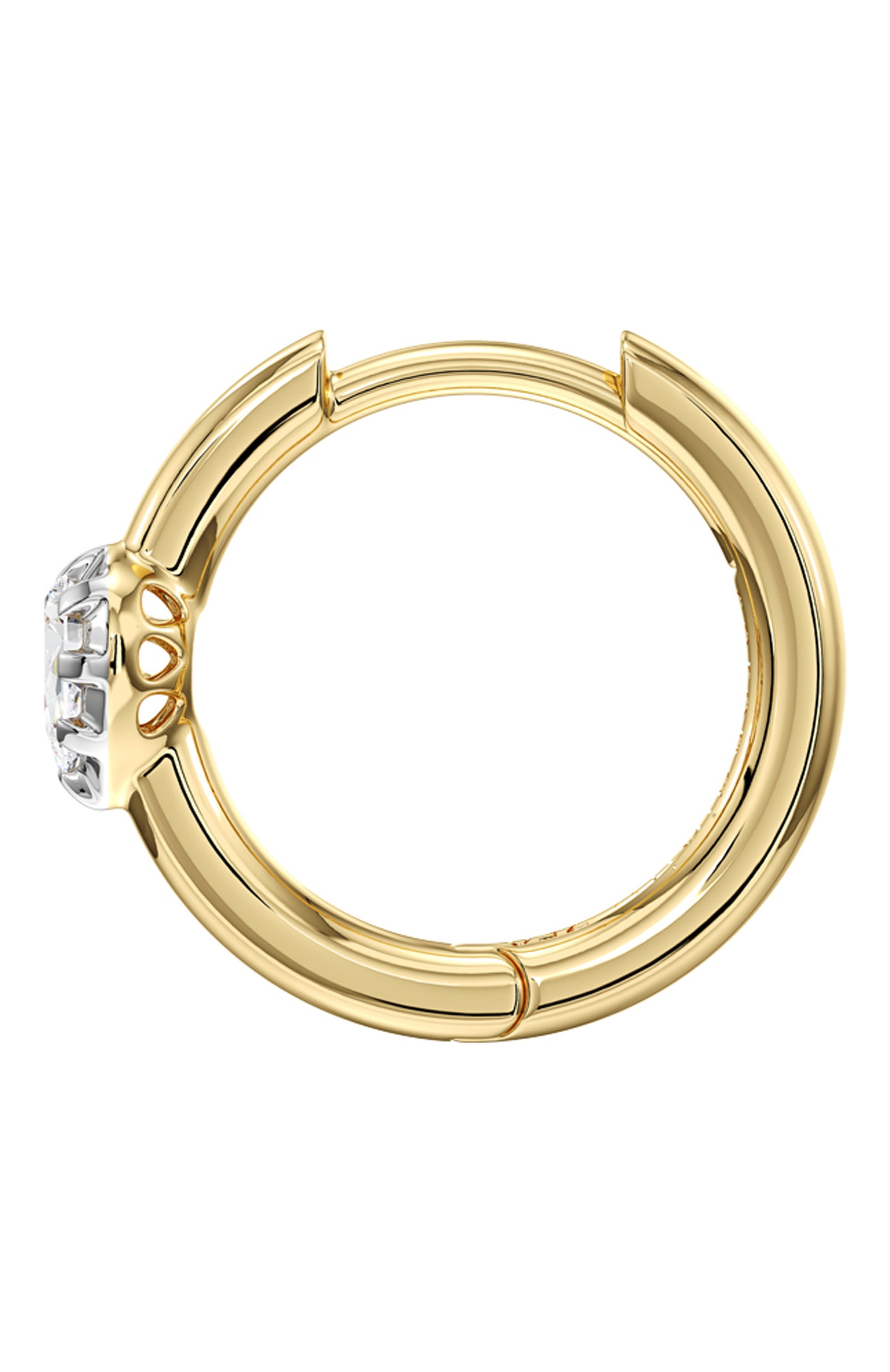 Серьга SERENDIPITY бесцветного цвета по цене 92000 руб., арт. EJE0009Y, фото 3 Серьга SERENDIPITY, арт. EJE0009Y, фото 3