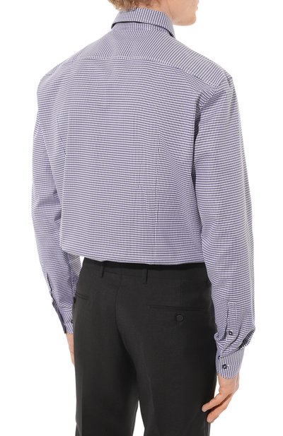 Хлопковая рубашка BOSS, арт. 50496316, фото 5