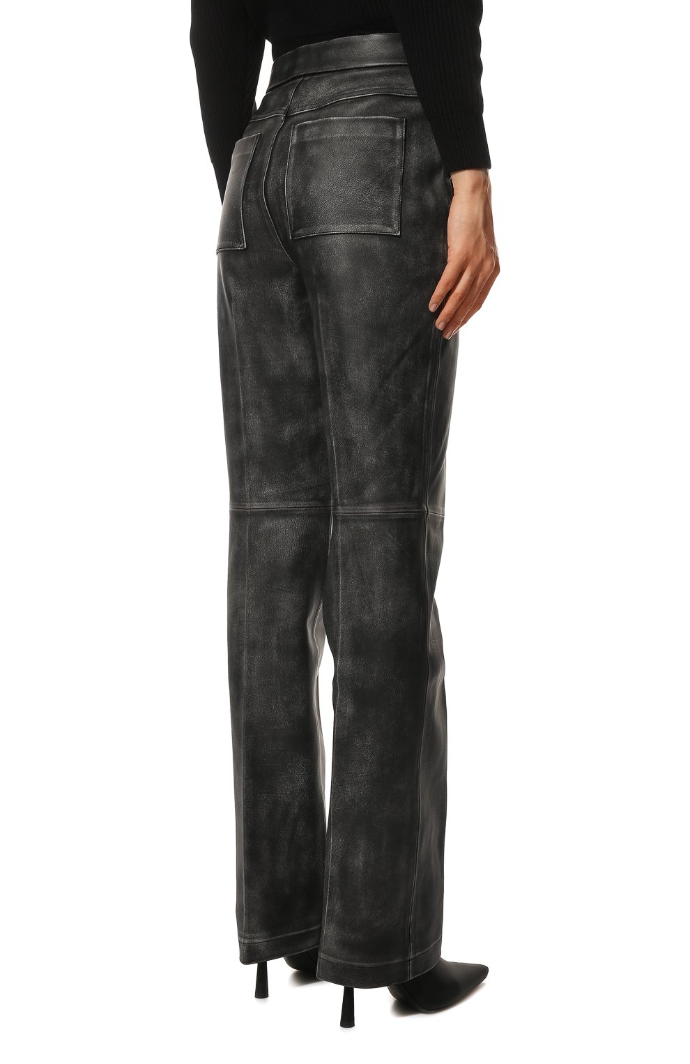 Кожаные брюки ALEXANDER WANG, арт. 1WC1224435, фото 4
