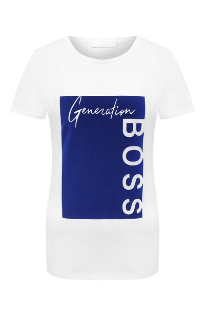 Женская хлопковая футболка BOSS, арт. 50436768