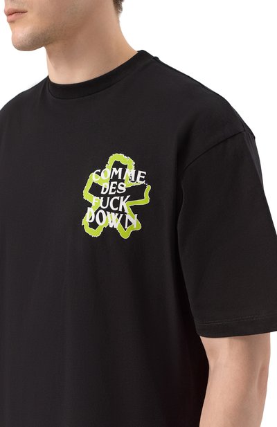 Хлопковая футболка COMME DES FUCKDOWN, арт. CFABM01594, фото 5