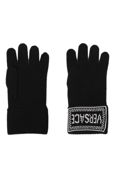 Шерстяные перчатки VERSACE, арт. 1011495/1A07842, фото 3