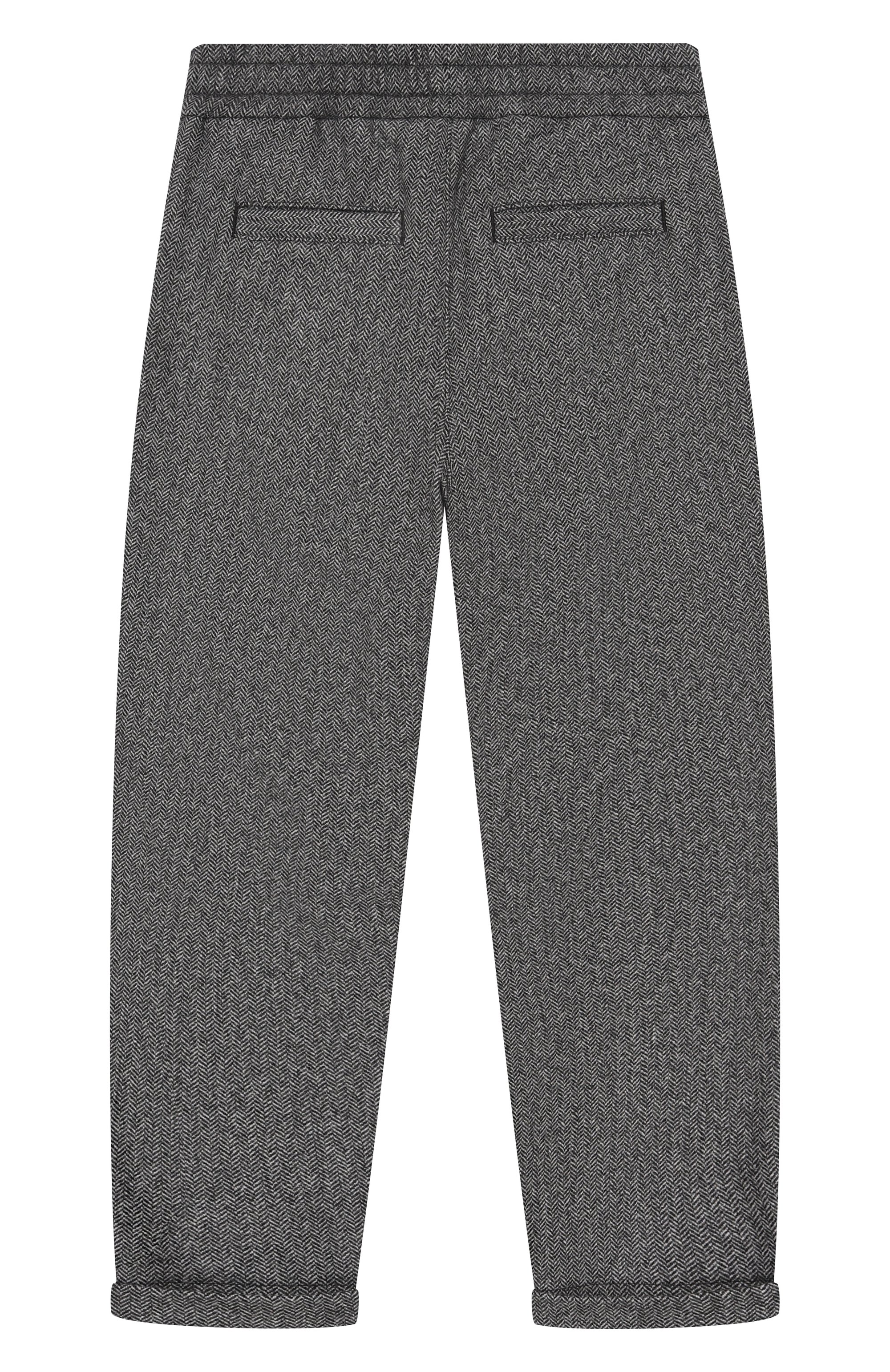 Шерстяные брюки DOLCE & GABBANA, арт. L45P05/FCMDE/8-12+, фото 2