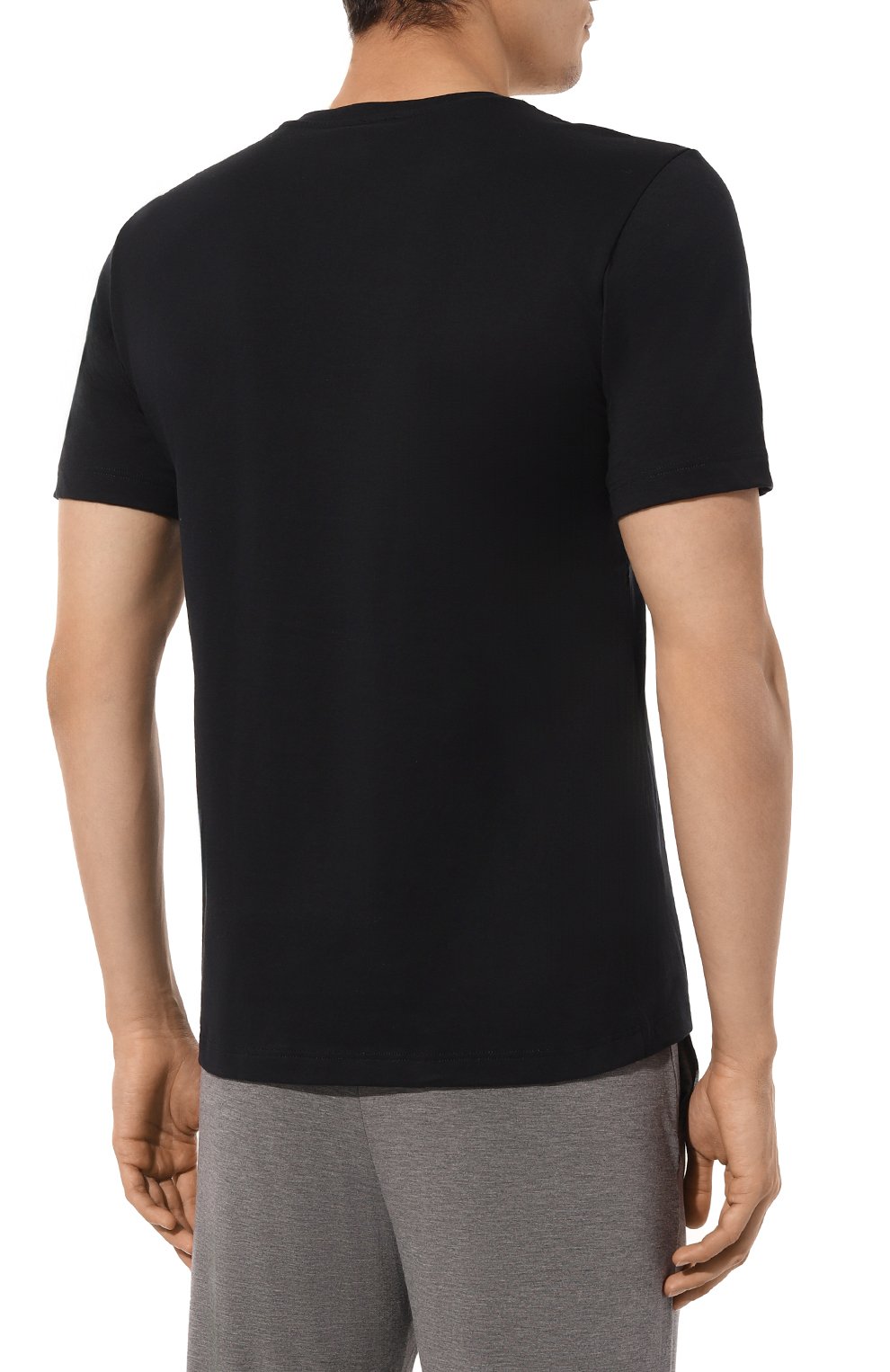 Хлопковая футболка HANRO, арт. 075050, фото 4