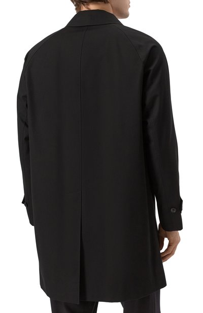 Хлопковый плащ BURBERRY, арт. 8079394, фото 4