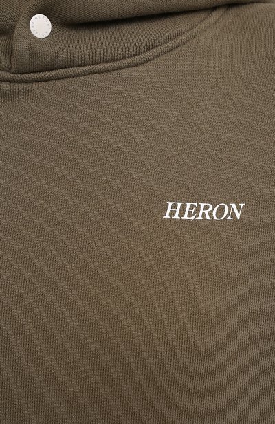 Хлопковое худи HERON PRESTON, арт. HWBB015E20JER0025501, фото 5