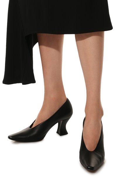 Кожаные туфли almond BOTTEGA VENETA, арт. 608839/VBSD0, фото 3