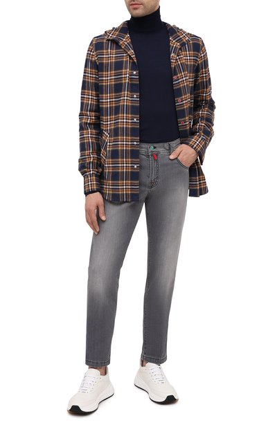 Хлопковая рубашка KITON, арт. UMCMARH0748608, фото 2