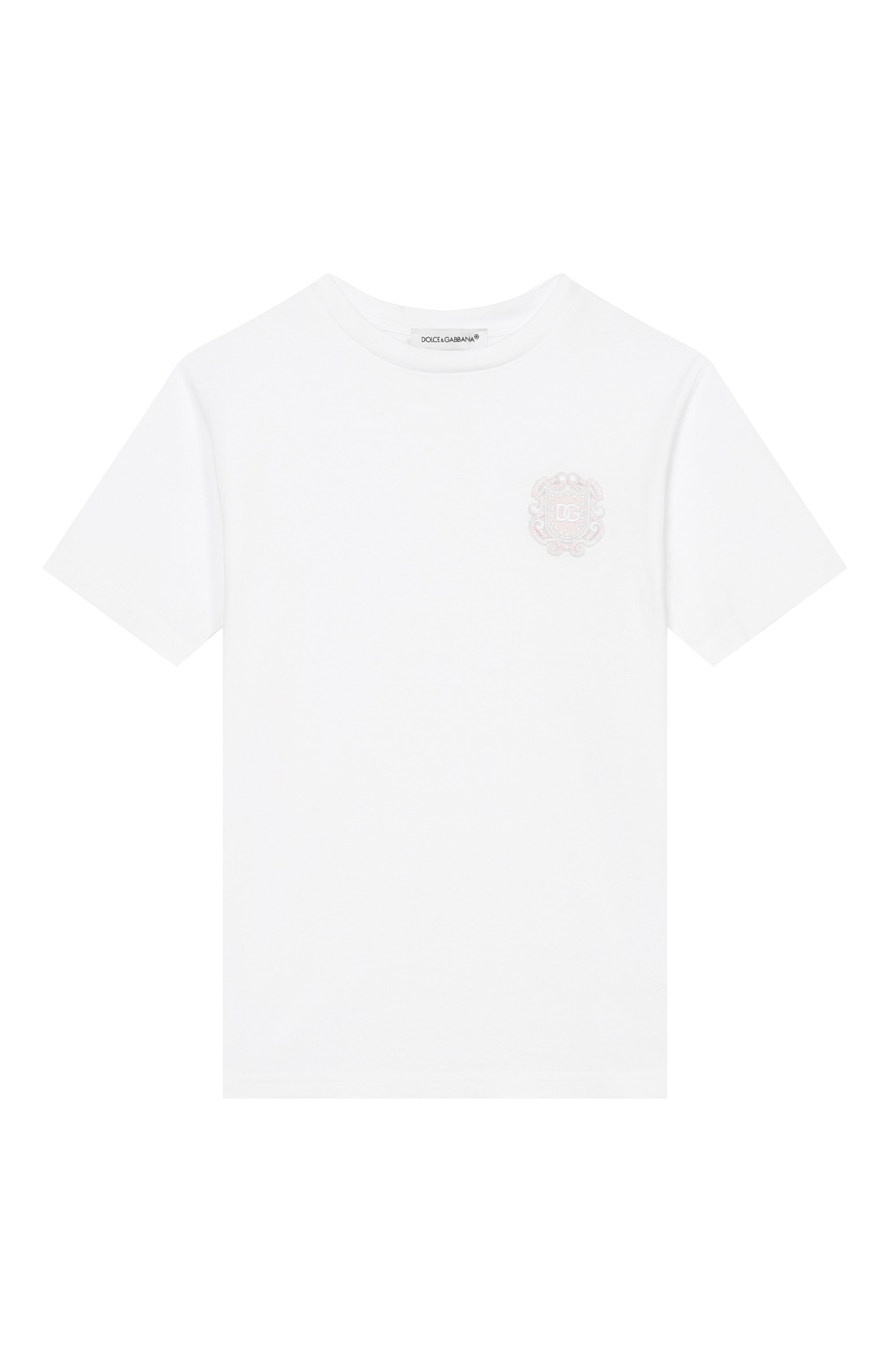 Хлопковая футболка DOLCE & GABBANA, арт. L4JTHU/G7QK3_001, фото 1