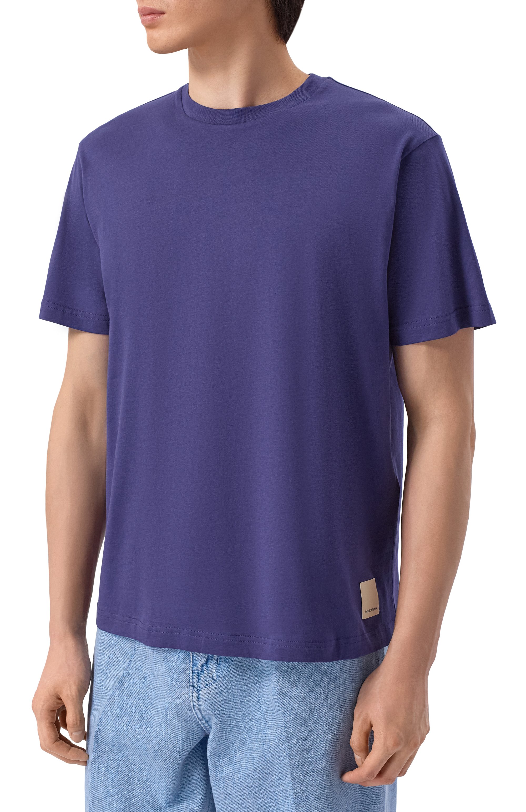 Хлопковая футболка EMPORIO ARMANI, арт. EM001717/AF12898, фото 3