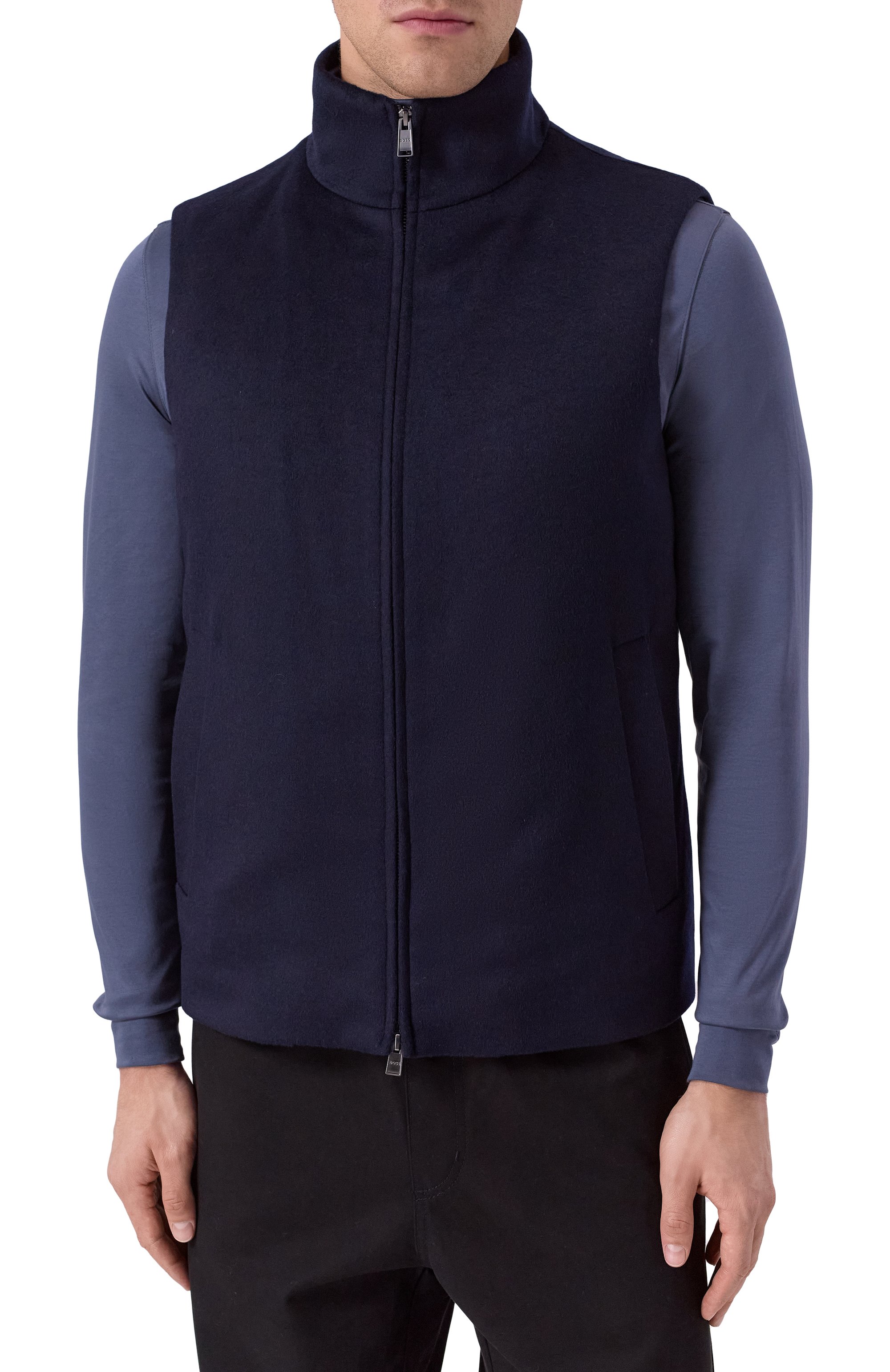 Пальто из шерсти и кашемира BOSS, арт. 50551085, фото 6