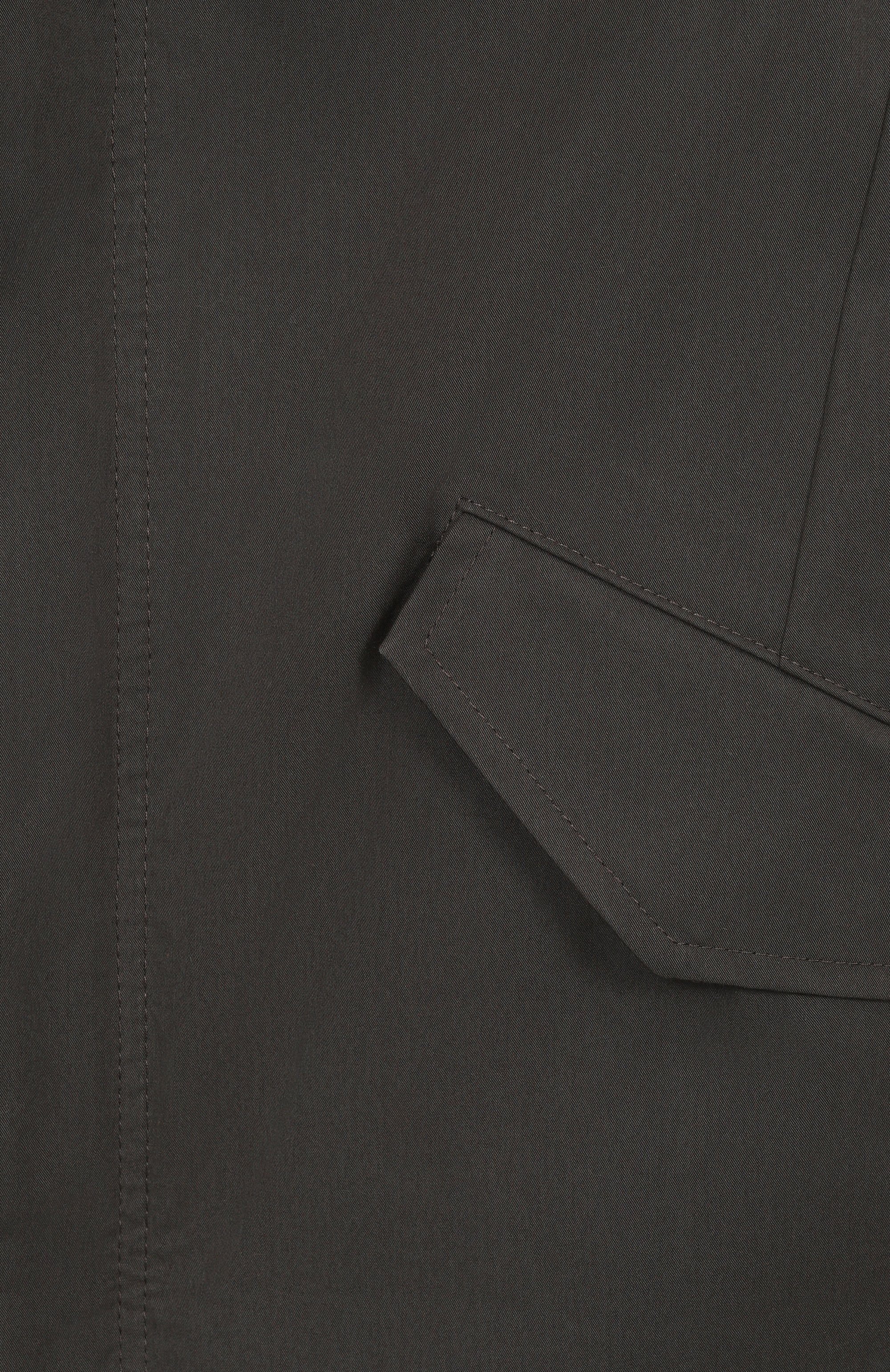 Хлопковая парка с отделкой из лисы YVES SALOMON ENFANT, арт. 24WEM001LGF52X/12-14, фото 3