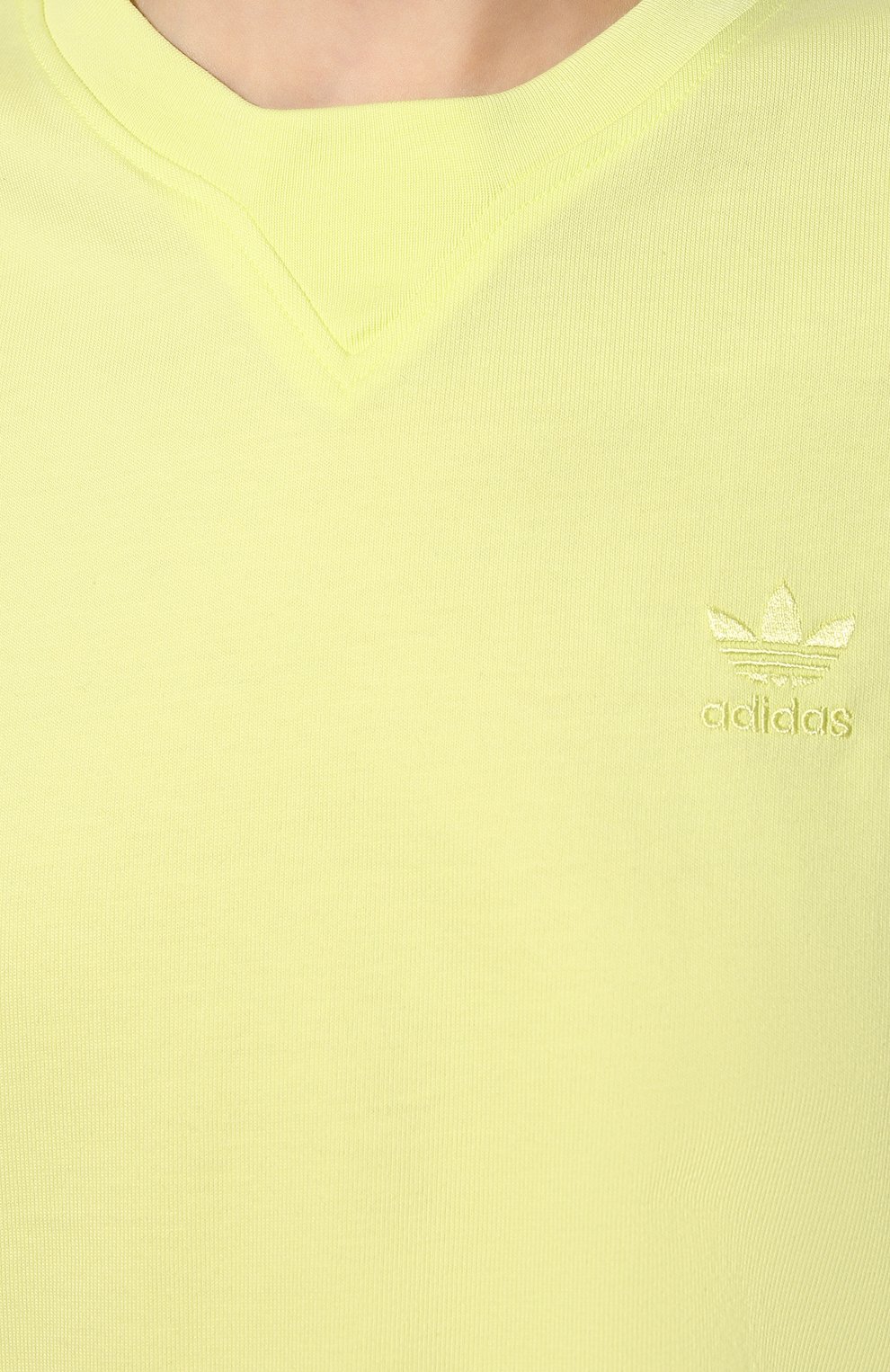 Хлопковая футболка ADIDAS ORIGINALS, арт. HE6891, фото 5