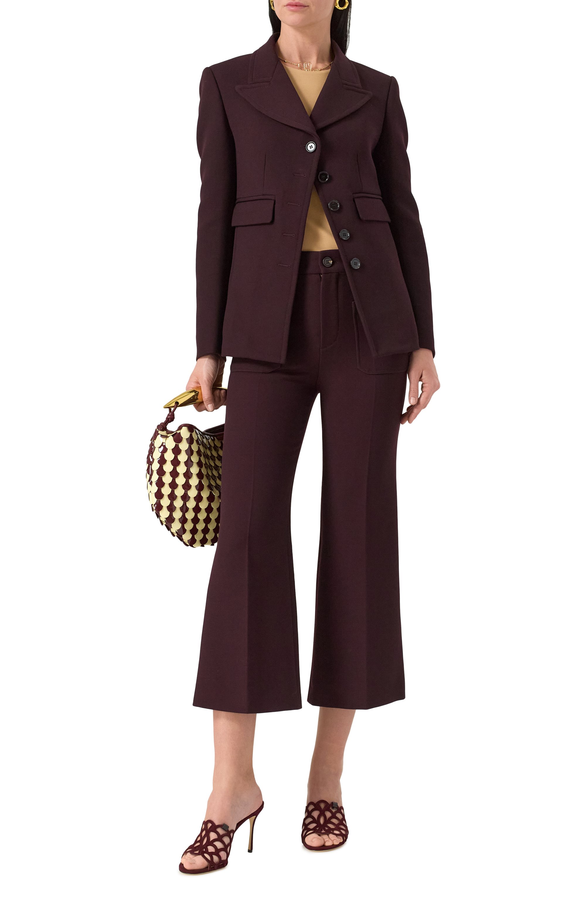 Шерстяные брюки CHLOÉ, арт. CHC24WPA01143, фото 2