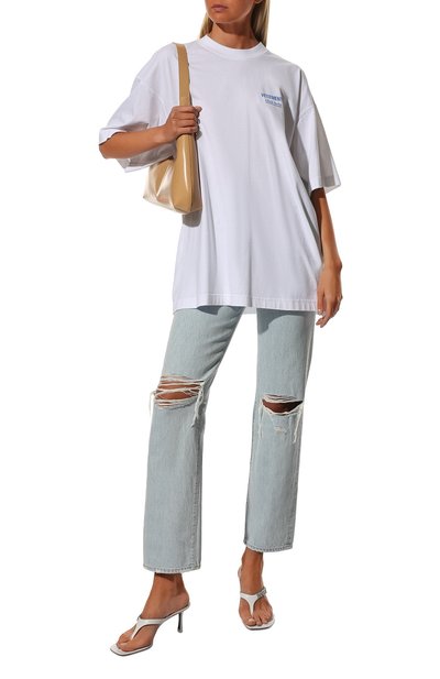 Хлопковая футболка VETEMENTS, арт. UA53TR110W 1610/W, фото 2