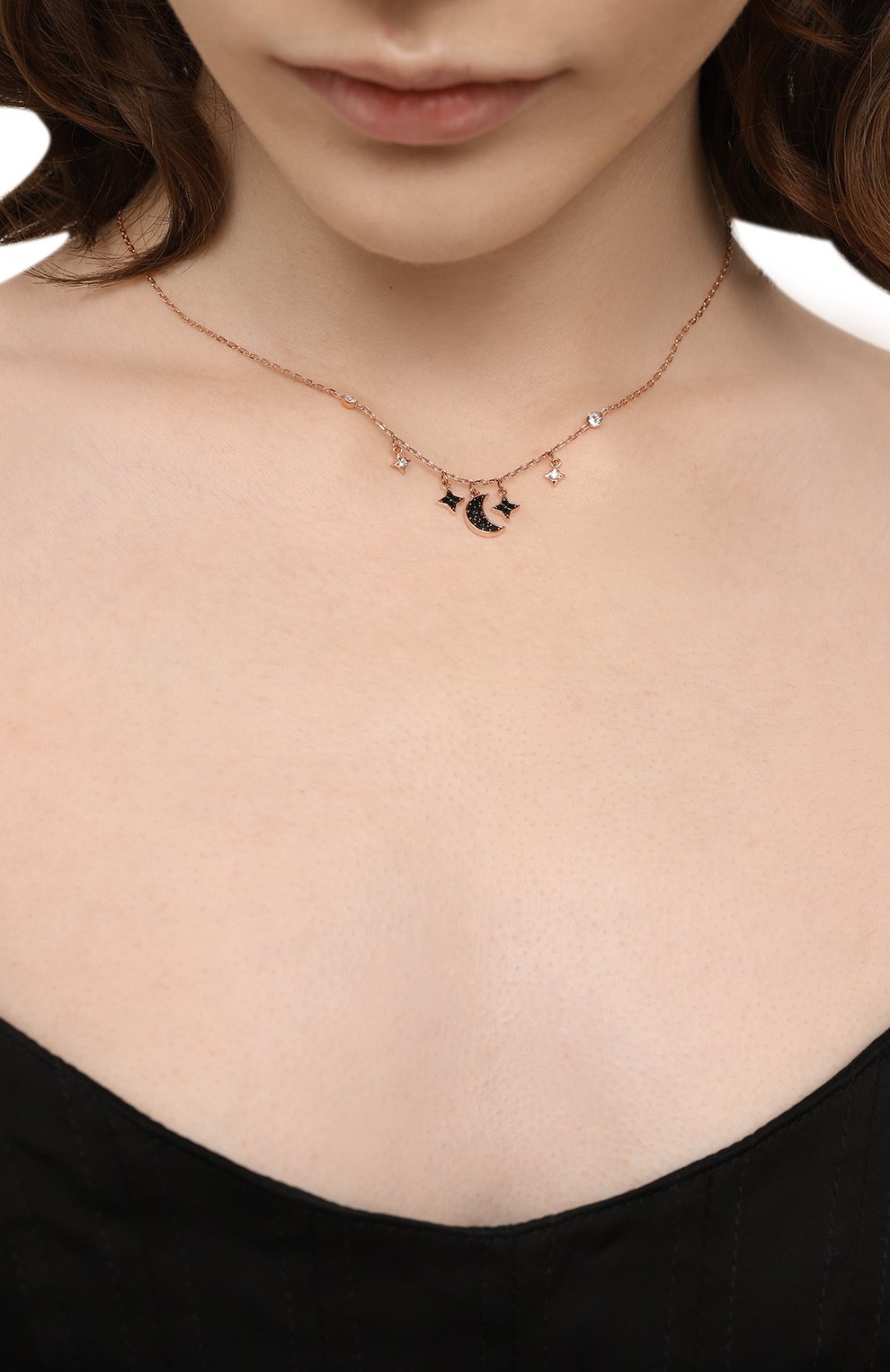 Колье swarovski symbolic SWAROVSKI золотого цвета по цене 16450 руб., арт. 5429737, фото 2 Колье swarovski symbolic SWAROVSKI, арт. 5429737, фото 2