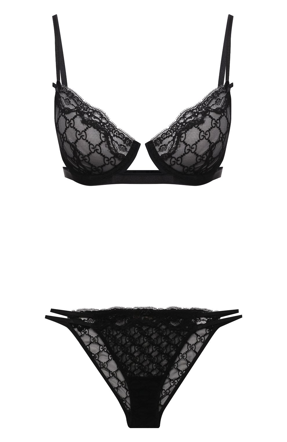 Комплект из бюстгальтера и трусов GUCCI, арт. 665950/XUACT, фото 1