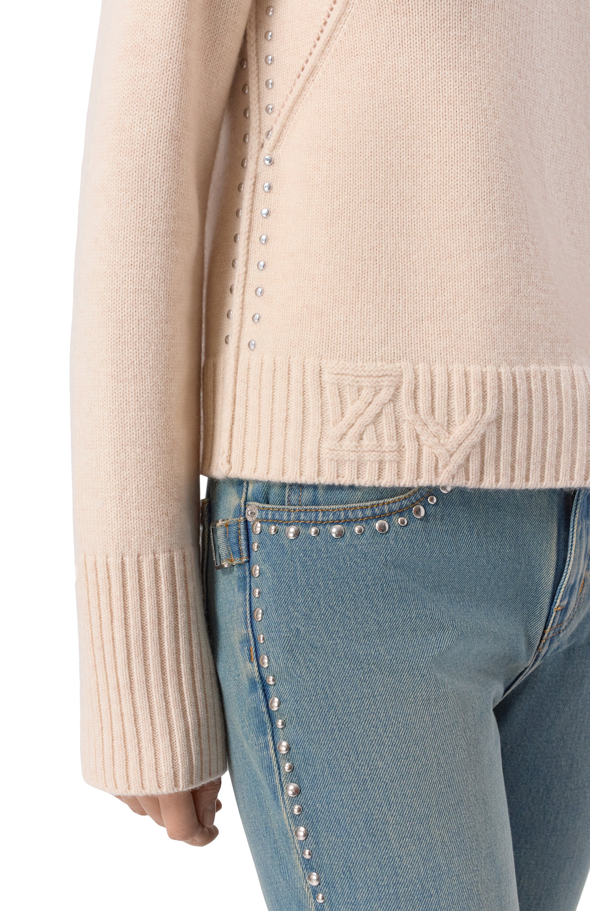 Пуловер из шерсти и кашемира ZADIG AND VOLTAIRE, арт. KWSW02830, фото 5