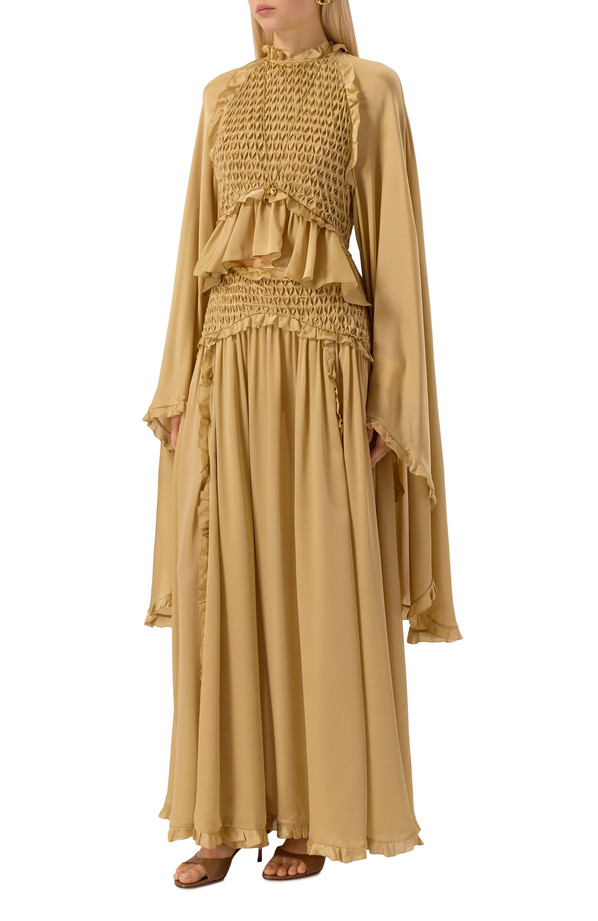 Шелковая юбка ZIMMERMANN, арт. 5295SF251, фото 2