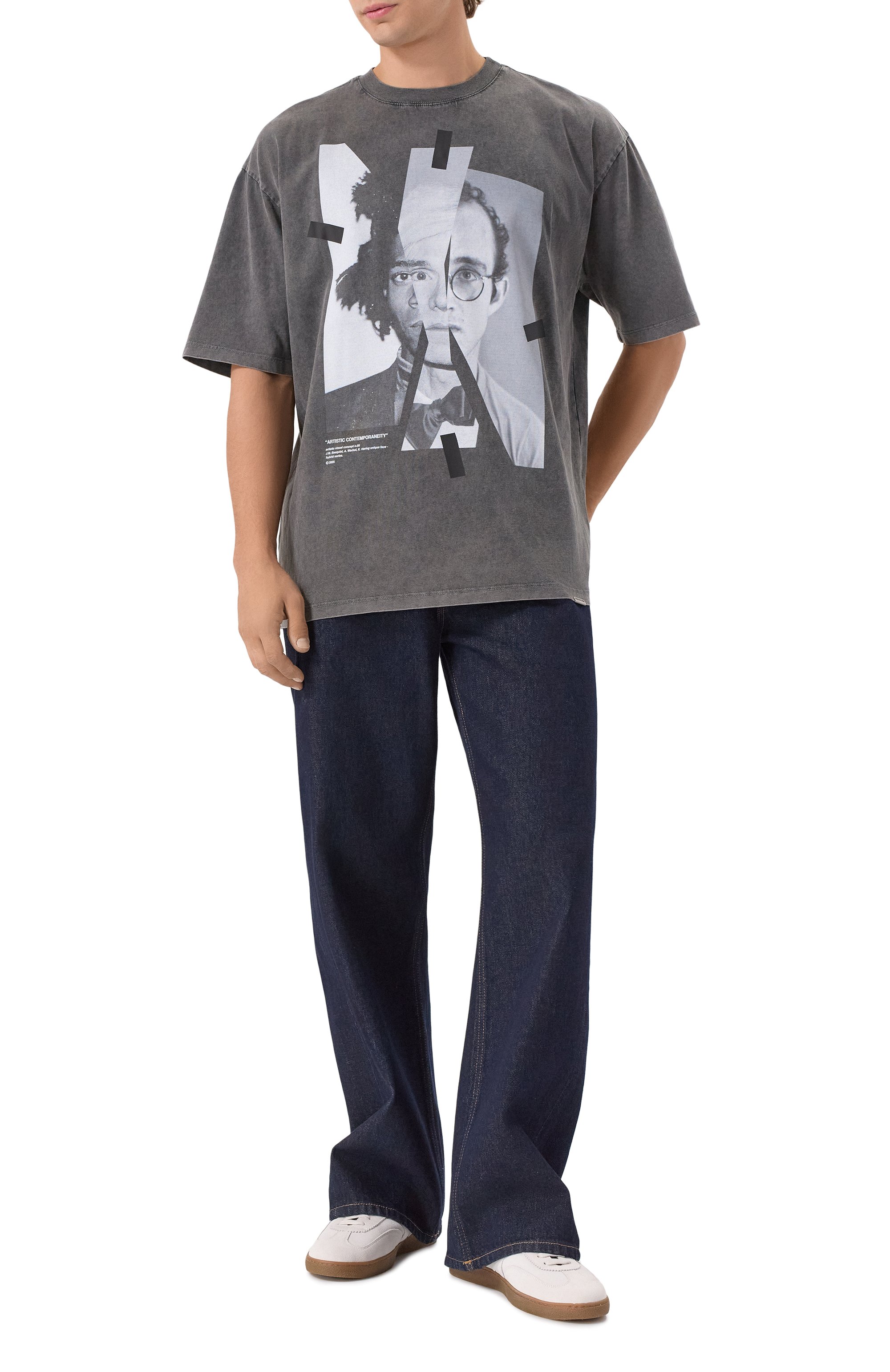 Хлопковая футболка DIEGO VENTURINO, арт. DVTS0BWH, фото 2