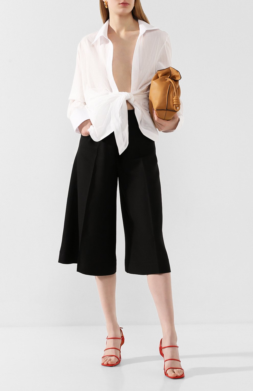 Хлопковая рубашка JACQUEMUS, арт. 201SH09/10110, фото 2