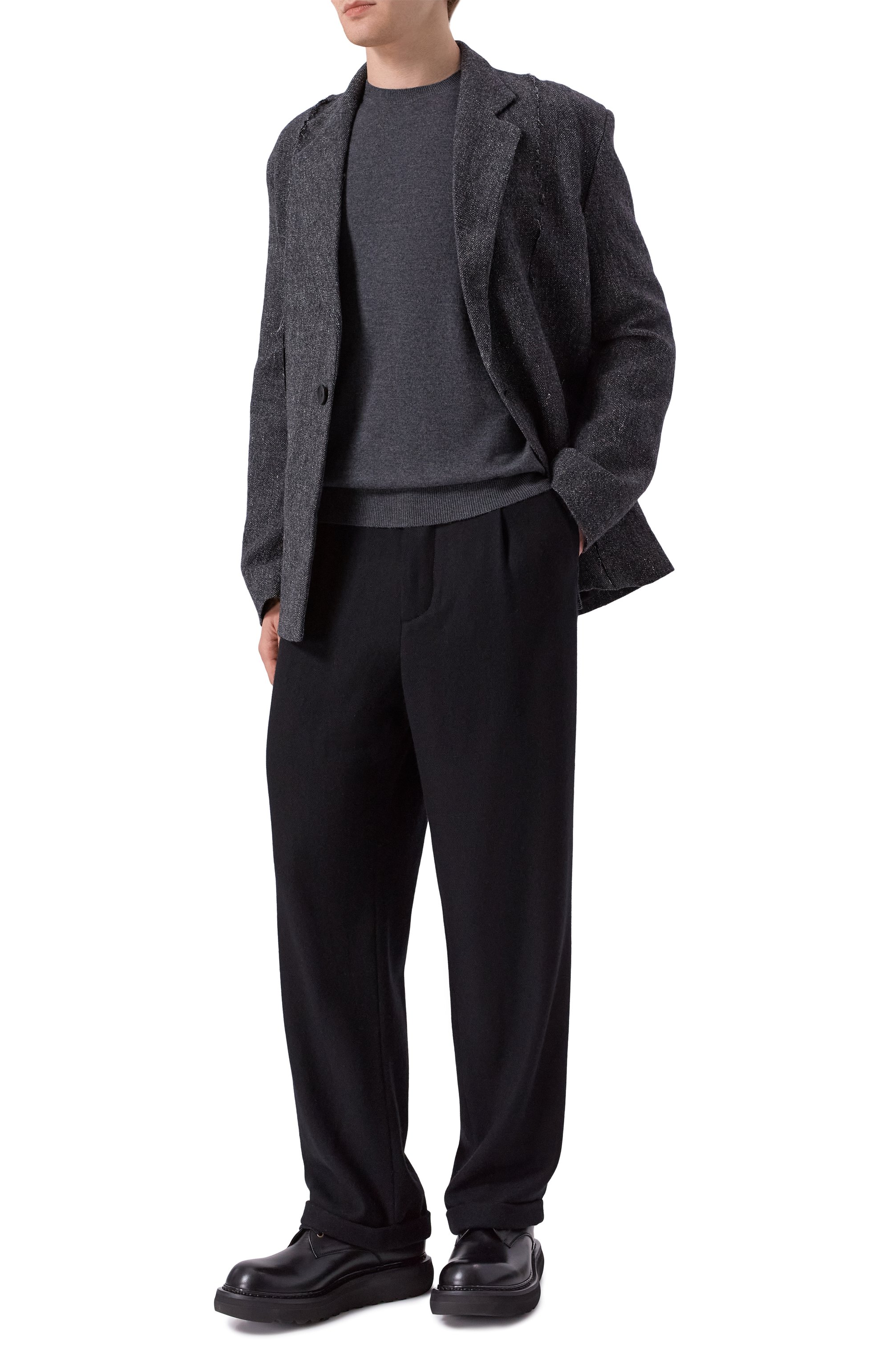 Брюки из шерсти и вискозы ANDREA YA'AQOV, арт. 25M0RC37/W00L CASHMERE, фото 2