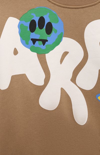 Хлопковый свитшот BARROW, арт. F4BKJUSW061, фото 3