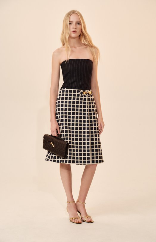Кожаные босоножки Lydia 75 Saint Laurent 827242/0NL00 Золотой  827242/0NL00 Фото 8