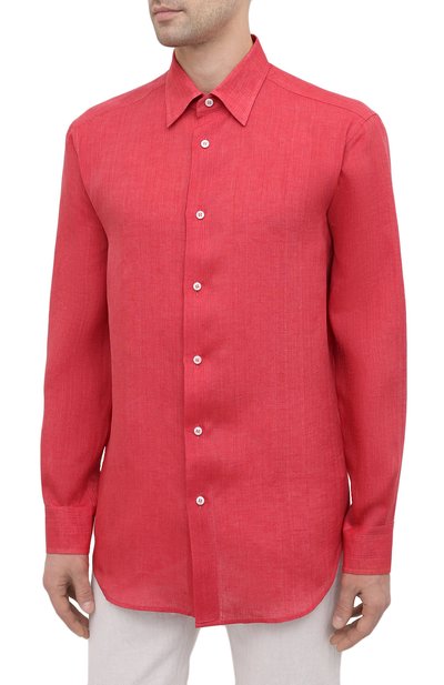 Льняная рубашка BRIONI, арт. SCAY0L/P9111, фото 3