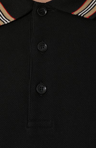 Хлопковое поло BURBERRY, арт. 8007694, фото 5