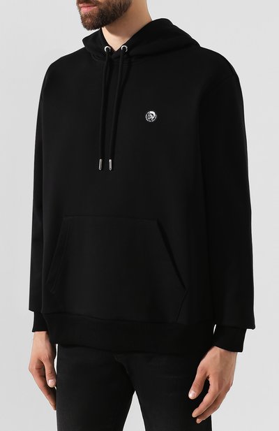 Хлопковое худи DIESEL, арт. 00SHEF/0NAUW, фото 3