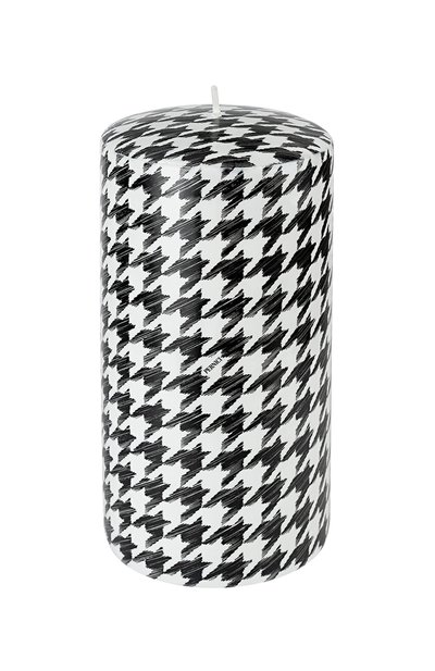 Интерьерная свеча pois black&amp;white (20x10cm) PERNICI, арт. 8001962082266