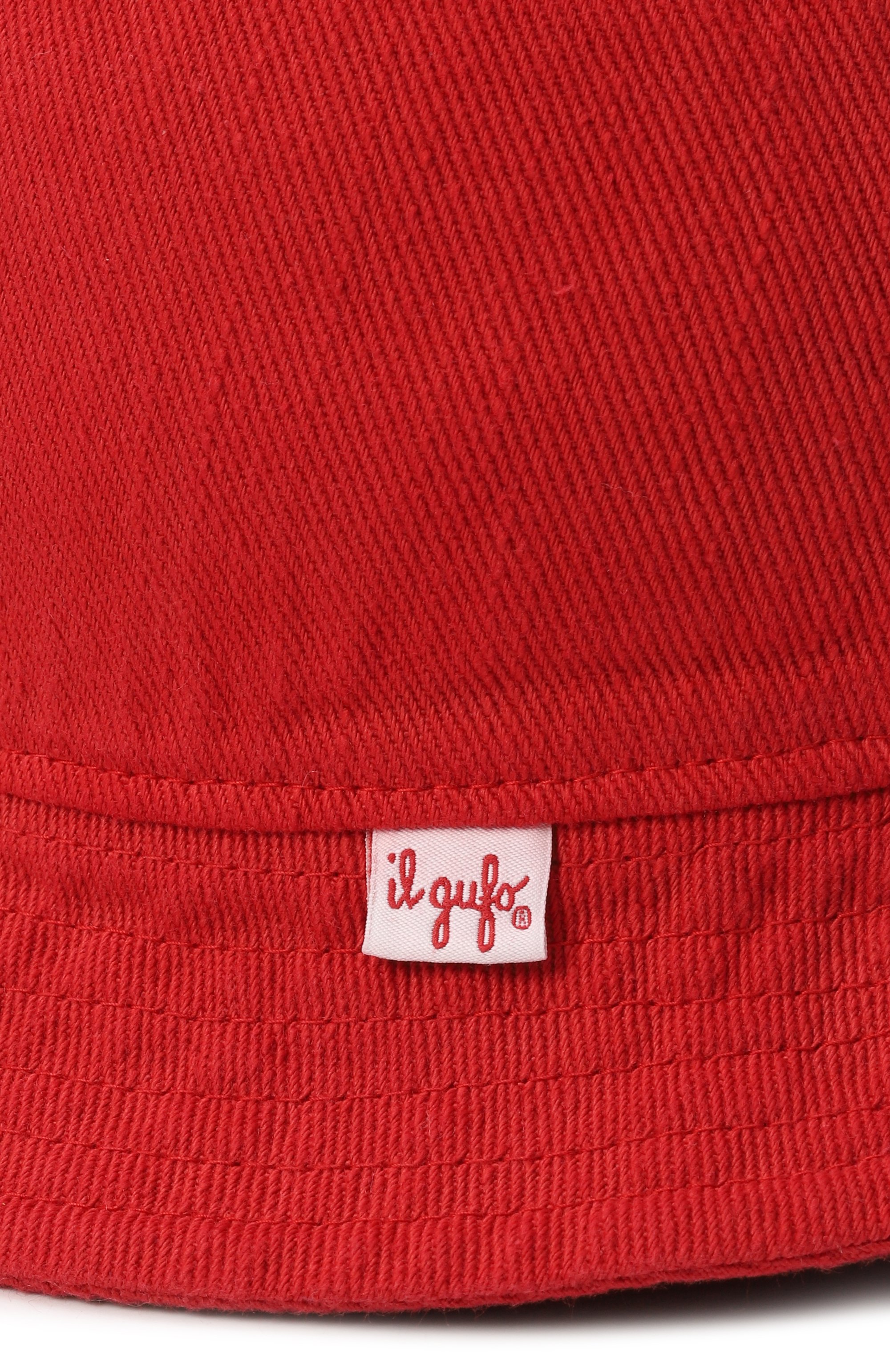 Хлопковая панама IL GUFO, арт. P25E0372J0044, фото 3