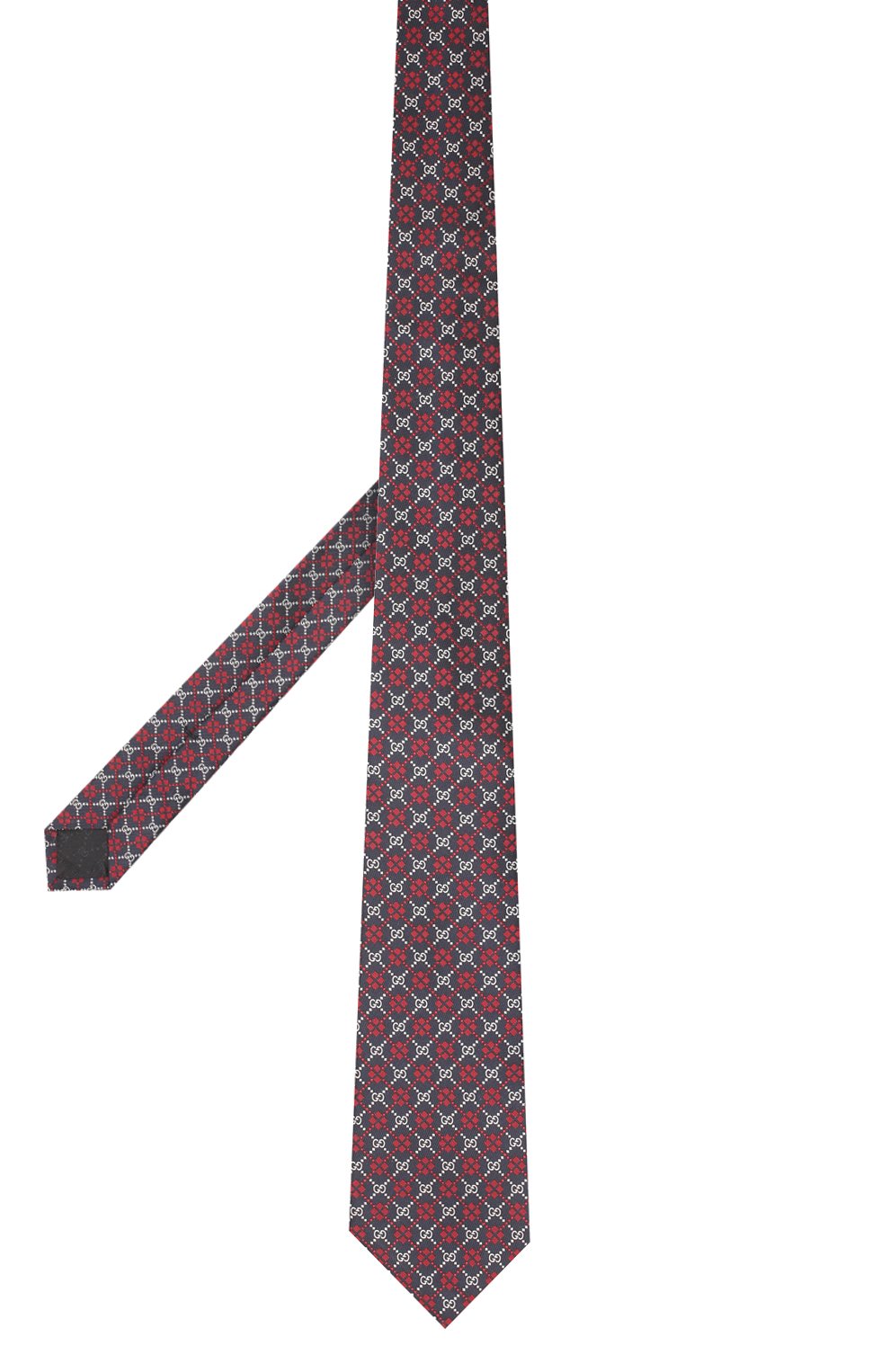 Шелковый галстук GUCCI, арт. 545072/4E002, фото 2