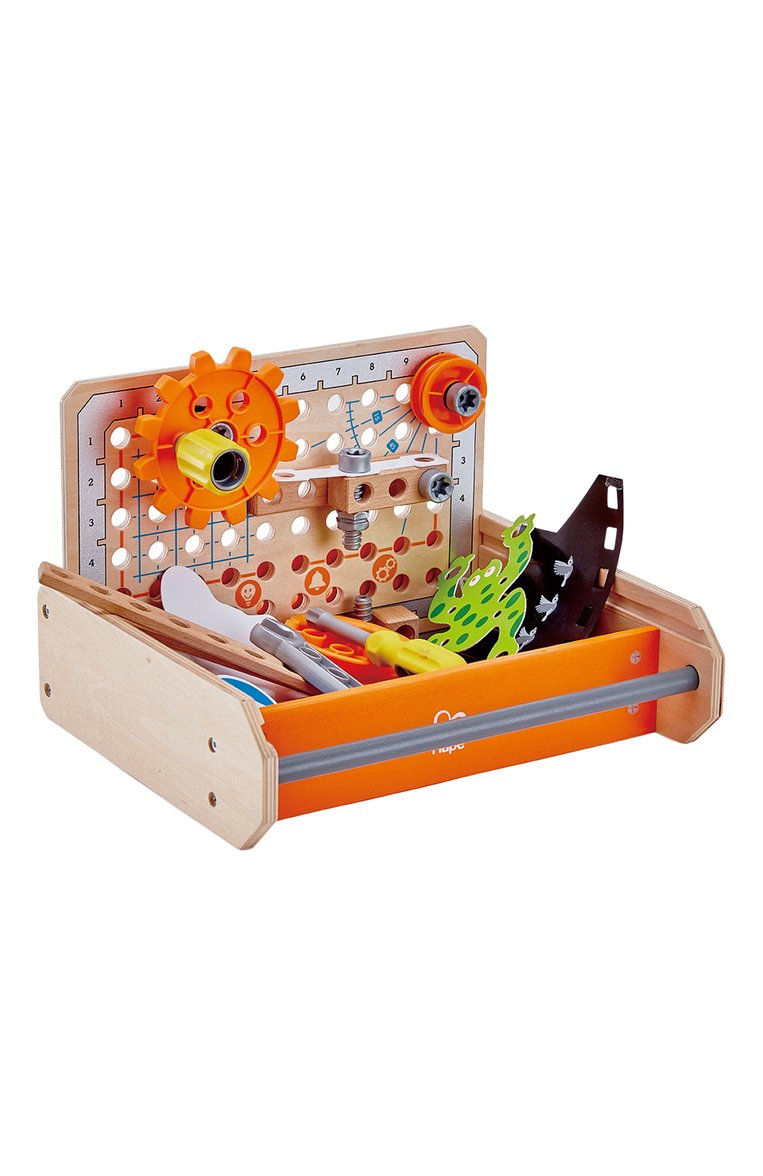 Детского игрушка-конструктор набор инструментов HAPE разноцветного цвета, арт. E3029_HP | Фото 1 (Региональные ограничения белый список (Axapta Mercury): Не проставлено; Нос: Не проставлено; Игрушки: Игры - развивающие)