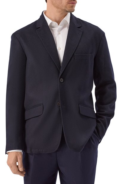 Пиджак из шерсти и кашемира EMPORIO ARMANI, арт. EM001125/AF17835, фото 4