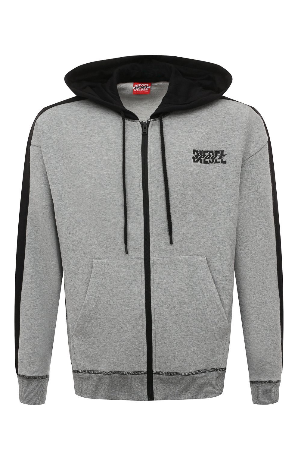 Хлопковая толстовка DIESEL, арт. A11280/0NEAH, фото 1