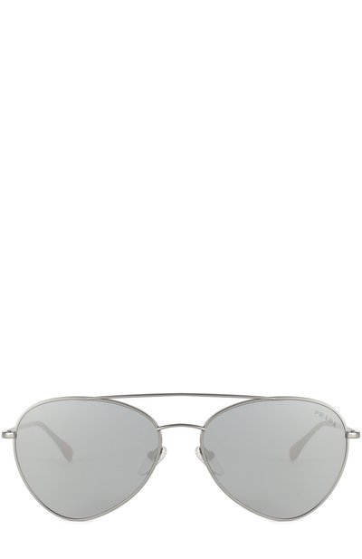 Солнцезащитные очки prada linea rossa PRADA серебряного цвета по цене 14600 руб., арт. 50SS-7CQ5L0, фото 3 Солнцезащитные очки prada linea rossa PRADA, арт. 50SS-7CQ5L0, фото 3