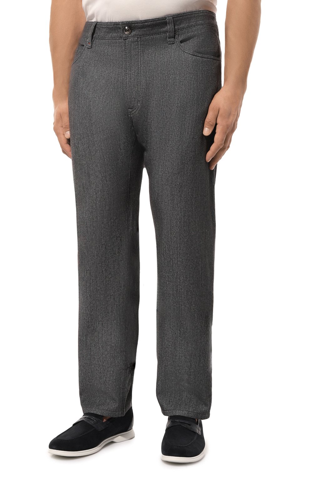 Джинсы CORTIGIANI темно-серого цвета по цене 73300 руб., арт. 1A3530, фото 3 Джинсы CORTIGIANI, арт. 1A3530, фото 3