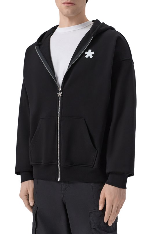 Хлопковая толстовка Comme des Fuckdown CFABM01900 Чёрный  CFABM01900 Фото 3