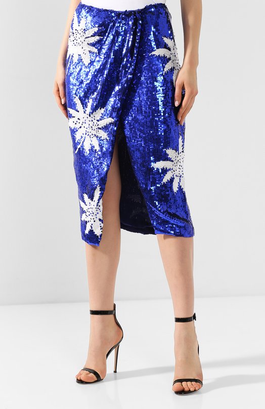 Юбка с пайетками Filles A Papa Синий, фото 3