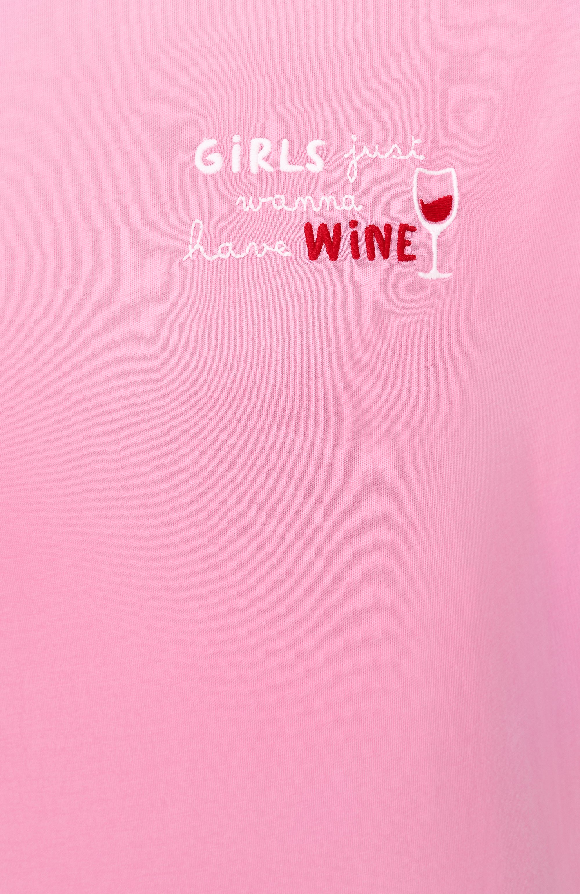 Хлопковая футболка MC2 SAINT BARTH розового цвета по цене 10450 руб., арт. STBW EMILIE/06015H, фото 6 Хлопковая футболка MC2 SAINT BARTH, арт. STBW EMILIE/06015H, фото 6