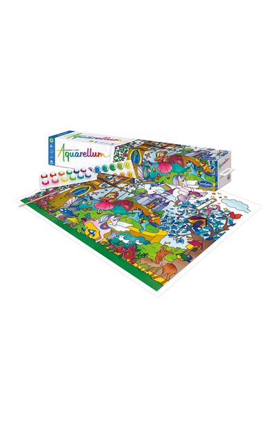 Акварельная раскраска большая чарующий мир SENTOSPHERE, арт. 6802