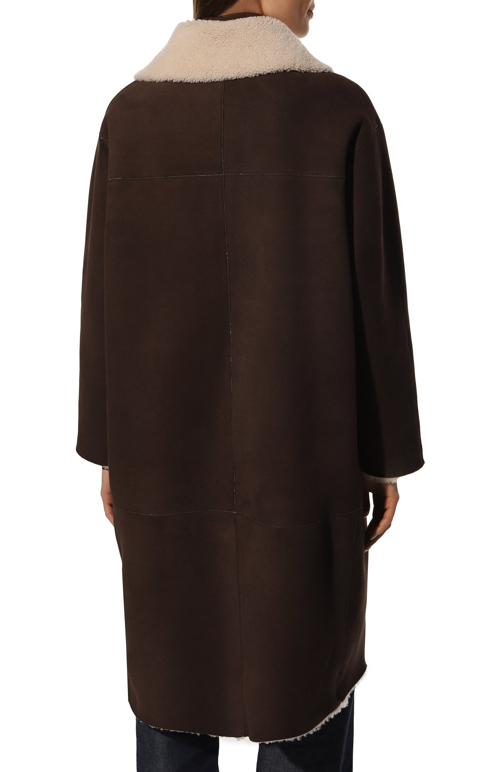 Двусторонняя дубленка из овчины CHAUD STUDIO, арт. CURLYCOAT22, фото 5