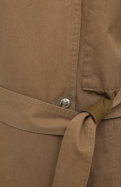 Хлопковый плащ ISABEL MARANT ETOILE, арт. MA0818-20A030E/PALDI, фото 5